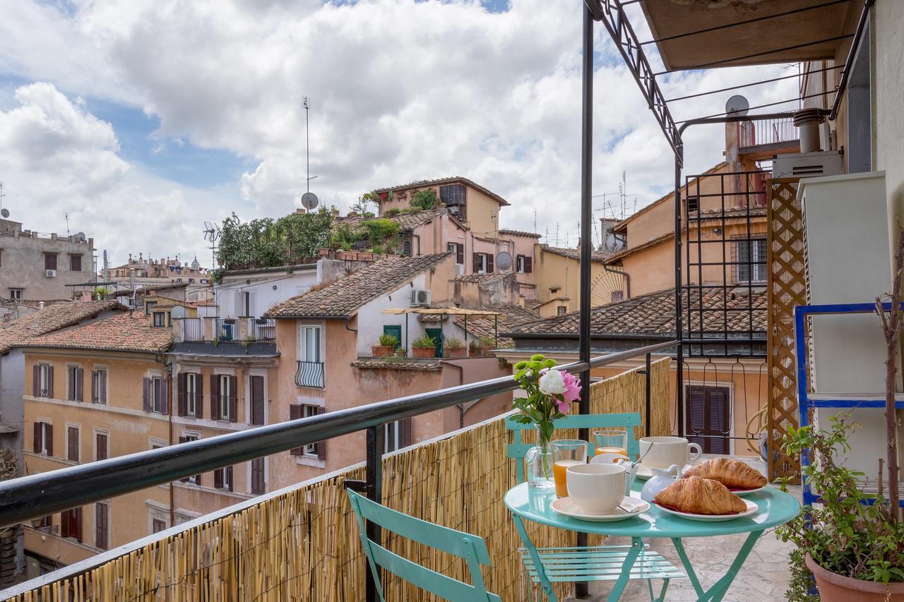 Rome As You Feel - Pellegrino Luxury Apartment With Balcony Exteriör bild