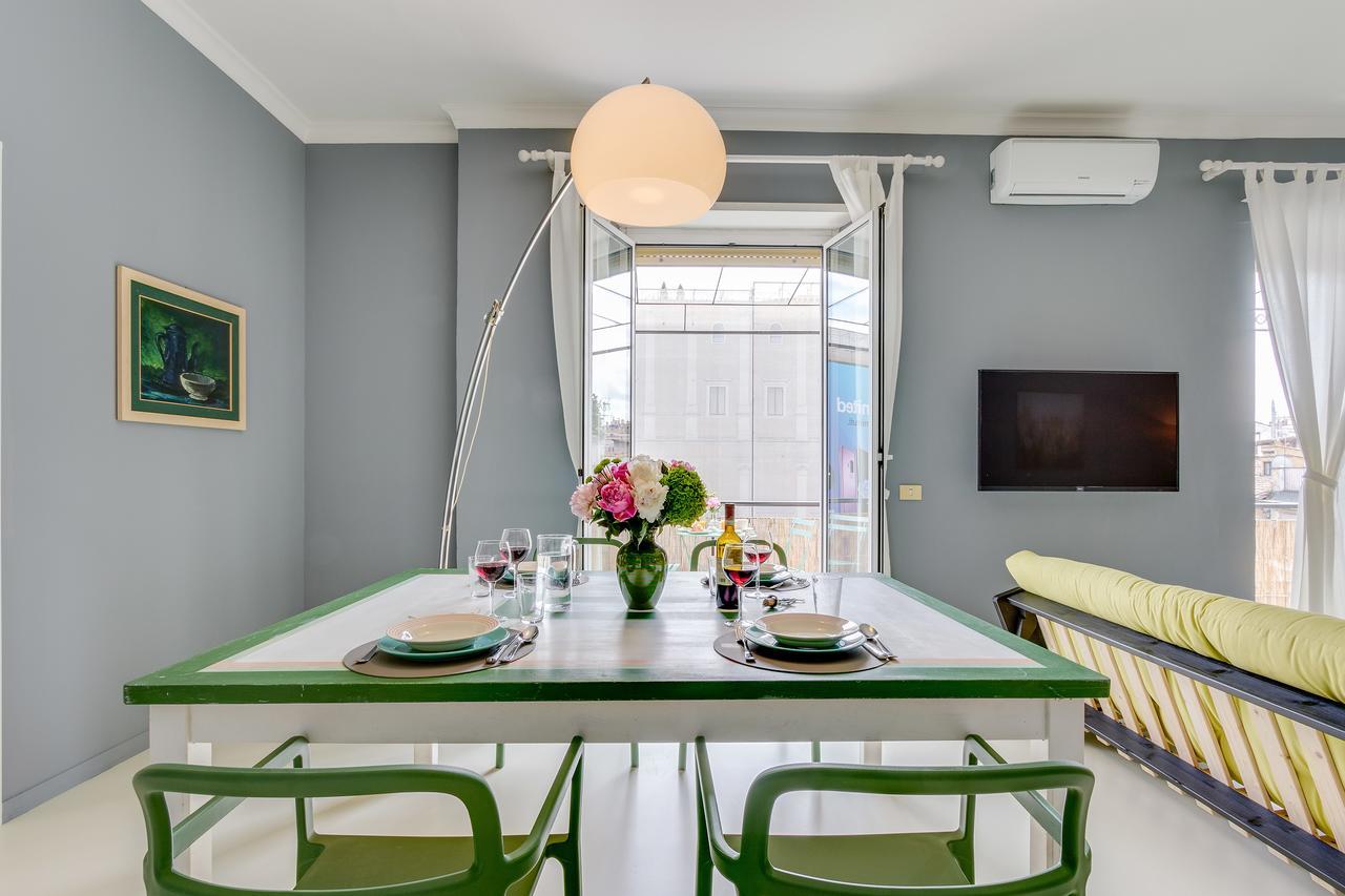 Rome As You Feel - Pellegrino Luxury Apartment With Balcony Exteriör bild